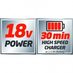 EI 4512021 - Caricabatteria Veloce 18v con Batteria al Litio 1,5 ah einhell power-x-change - 
