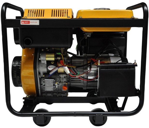 Generatore di corrente 6kw diesel gruppo elettrogeno for Generatore di corrente con avviamento automatico